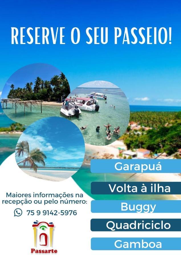 Pousada Passarte - Biquinha Hotel Morro de Sao Paulo Ngoại thất bức ảnh